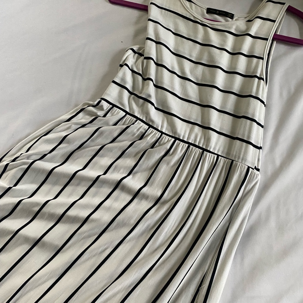 NWOT striped maxi dress